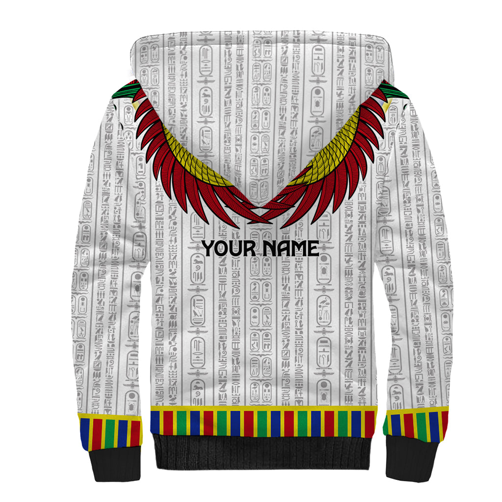 Egyptian Horus Sherpa Hoodie Gods of Egypt - Wonder Print Shop