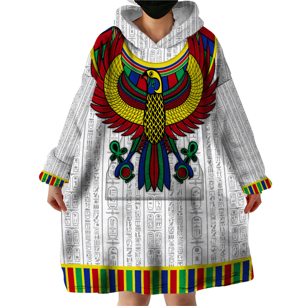 Egyptian Horus Wearable Blanket Hoodie Gods of Egypt - Wonder Print Shop