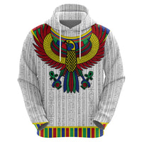 Egyptian Horus Zip Hoodie Gods of Egypt - Wonder Print Shop