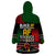 Black AF Professional AF But Will Knuck If You Wearable Blanket Hoodie African Pride - Wonder Print Shop