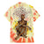 Black Queen Tie Dye Family Matching Mermaid Dress and Hawaiian Shirt - Wonder Print Shop