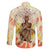 Black Queen Tie Dye Family Matching Puletasi and Hawaiian Shirt - Wonder Print Shop