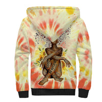 Black Queen Tie Dye Sherpa Hoodie - Wonder Print Shop