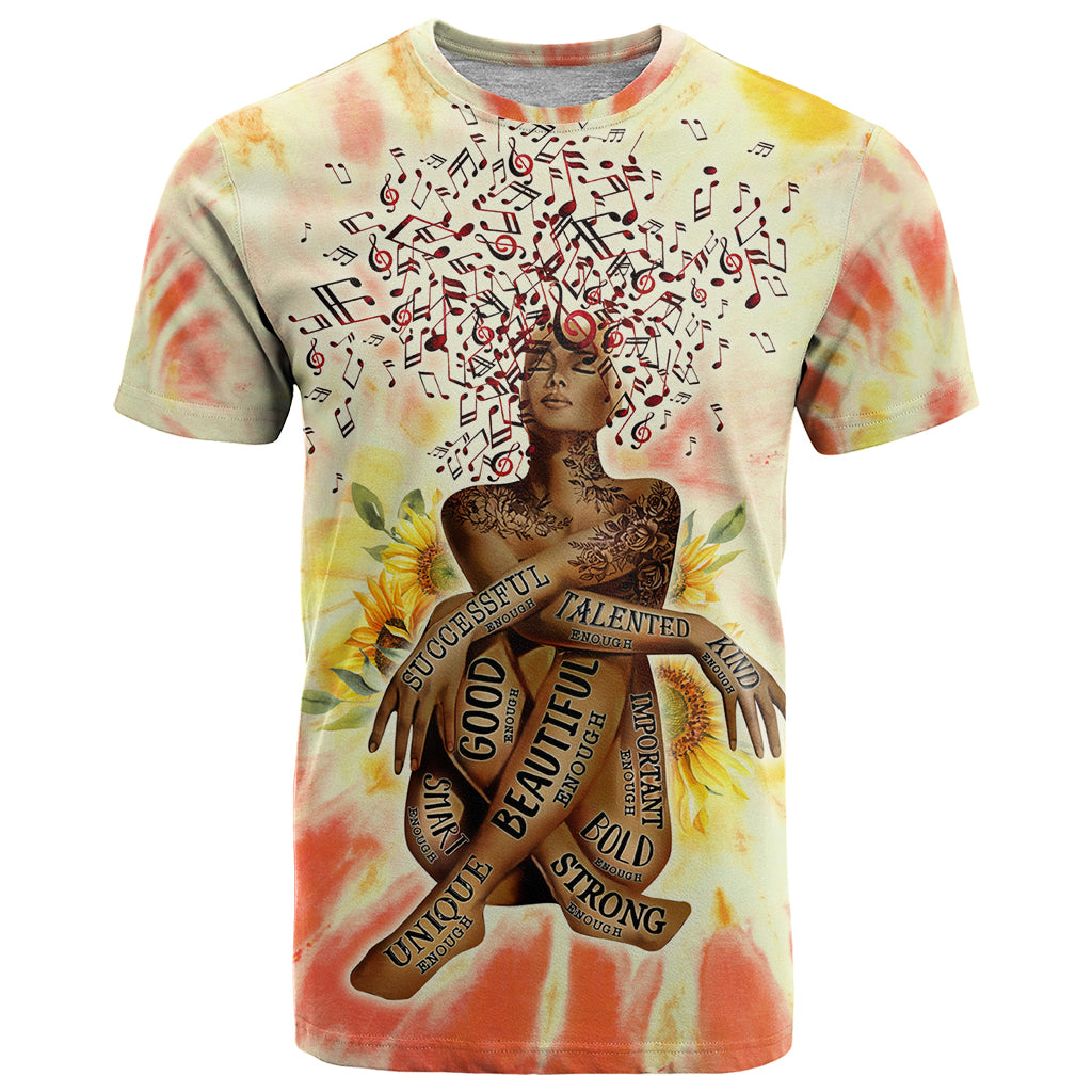 Black Queen Tie Dye T Shirt - Wonder Print Shop