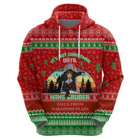 It's Not Christmas Unil Hans Gruber Falls From Nakatomi Plaza Hoodie Xmas Eve 1988 - Wonder Print Shop