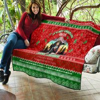 It's Not Christmas Unil Hans Gruber Falls From Nakatomi Plaza Quilt Xmas Eve 1988 - Wonder Print Shop