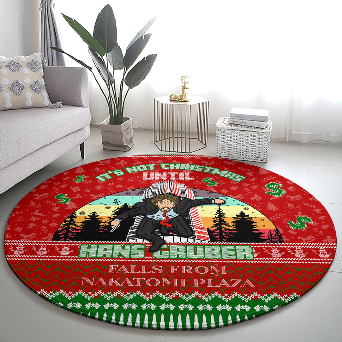 its-not-christmas-unil-hans-gruber-falls-from-nakatomi-plaza-round-carpet-xmas-eve-1988