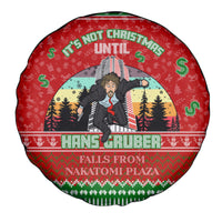 It's Not Christmas Unil Hans Gruber Falls From Nakatomi Plaza Spare Tire Cover Xmas Eve 1988 - Wonder Print Shop