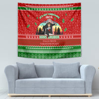 It's Not Christmas Unil Hans Gruber Falls From Nakatomi Plaza Tapestry Xmas Eve 1988 - Wonder Print Shop