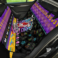 Nakatomi Plaza Christmas Party 1988 Back Car Seat Cover DJ Santa Claus - Wonder Print Shop