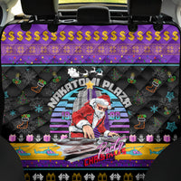 Nakatomi Plaza Christmas Party 1988 Back Car Seat Cover DJ Santa Claus - Wonder Print Shop