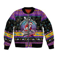 Nakatomi Plaza Christmas Party 1988 Bomber Jacket DJ Santa Claus - Wonder Print Shop