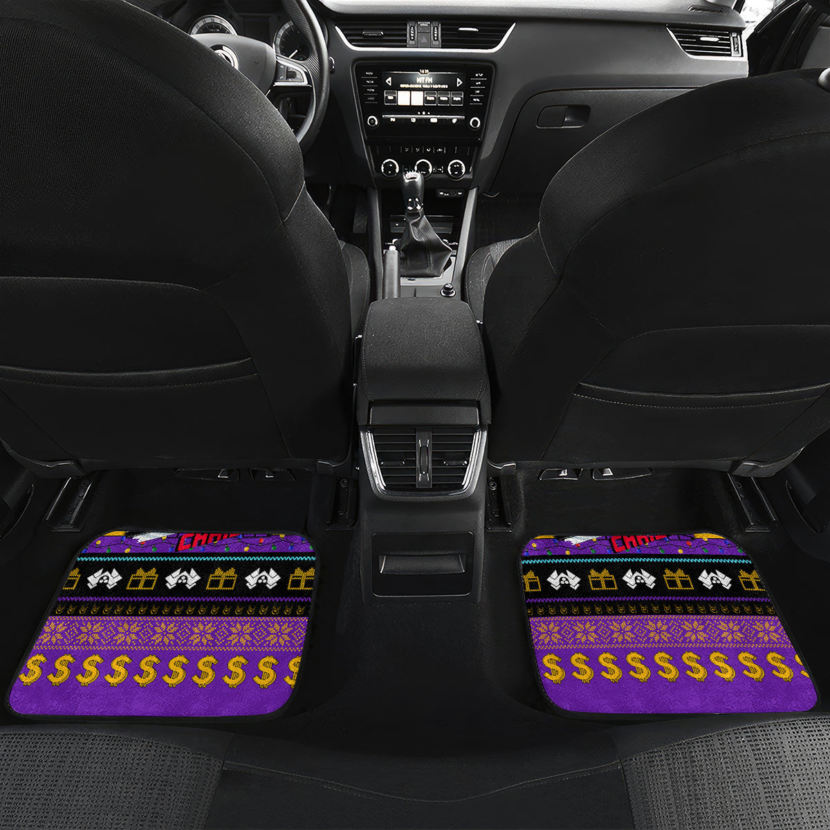 Nakatomi Plaza Christmas Party 1988 Car Mats DJ Santa Claus - Wonder Print Shop