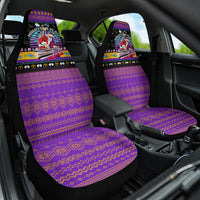 Nakatomi Plaza Christmas Party 1988 Car Seat Cover DJ Santa Claus - Wonder Print Shop