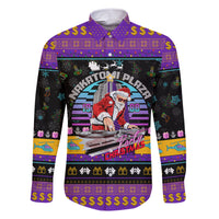 Nakatomi Plaza Christmas Party 1988 Family Matching Short Sleeve Bodycon Dress and Hawaiian Shirt DJ Santa Claus - Wonder Print Shop