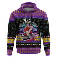 Nakatomi Plaza Christmas Party 1988 Hoodie DJ Santa Claus - Wonder Print Shop