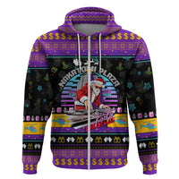 Nakatomi Plaza Christmas Party 1988 Hoodie DJ Santa Claus - Wonder Print Shop