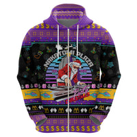 Nakatomi Plaza Christmas Party 1988 Hoodie DJ Santa Claus - Wonder Print Shop