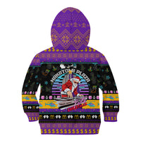 Nakatomi Plaza Christmas Party 1988 Kid Hoodie DJ Santa Claus - Wonder Print Shop