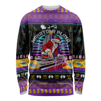 Nakatomi Plaza Christmas Party 1988 Long Sleeve Shirt DJ Santa Claus - Wonder Print Shop