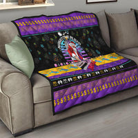 Nakatomi Plaza Christmas Party 1988 Quilt DJ Santa Claus - Wonder Print Shop