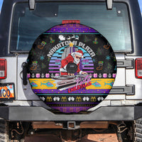 Nakatomi Plaza Christmas Party 1988 Spare Tire Cover DJ Santa Claus - Wonder Print Shop