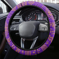 Nakatomi Plaza Christmas Party 1988 Steering Wheel Cover DJ Santa Claus - Wonder Print Shop