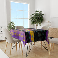 Nakatomi Plaza Christmas Party 1988 Tablecloth DJ Santa Claus - Wonder Print Shop