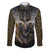Anubis Family Matching Puletasi and Hawaiian Shirt Egypt Pattern Black - Wonder Print Shop