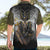 Anubis Hawaiian Shirt Egypt Pattern Black