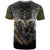 Anubis T Shirt Egypt Pattern Black