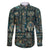 Egyptian Hieroglyphs And Deities Family Matching Off Shoulder Short Dress and Hawaiian Shirt - Wonder Print Shop