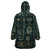 Egyptian Hieroglyphs And Deities Wearable Blanket Hoodie - Wonder Print Shop