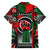Power Fist And Patterns In Pan African Family Matching Long Sleeve Bodycon Dress and Hawaiian Shirt - Wonder Print Shop
