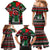Power Fist And Patterns In Pan African Family Matching Mermaid Dress and Hawaiian Shirt - Wonder Print Shop