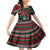 Power Fist And Patterns In Pan African Family Matching Short Sleeve Bodycon Dress and Hawaiian Shirt - Wonder Print Shop