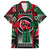 Power Fist And Patterns In Pan African Family Matching Short Sleeve Bodycon Dress and Hawaiian Shirt - Wonder Print Shop