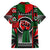 Power Fist And Patterns In Pan African Hawaiian Shirt - Wonder Print Shop
