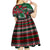 Power Fist And Patterns In Pan African Kid Short Sleeve Dress - Wonder Print Shop