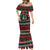 Power Fist And Patterns In Pan African Mermaid Dress - Wonder Print Shop