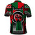 Power Fist And Patterns In Pan African Polo Shirt - Wonder Print Shop