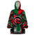Power Fist And Patterns In Pan African Wearable Blanket Hoodie - Wonder Print Shop