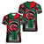 Power Fist And Patterns In Pan African Women V Neck T Shirt - Wonder Print Shop