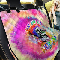 We Are All Human LGBT Back Car Seat Cover Skull Tie Dye - Wonder Print Shop