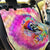 We Are All Human LGBT Back Car Seat Cover Skull Tie Dye - Wonder Print Shop