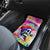 We Are All Human LGBT Car Mats Skull Tie Dye - Wonder Print Shop