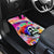 We Are All Human LGBT Car Mats Skull Tie Dye - Wonder Print Shop