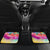 We Are All Human LGBT Car Mats Skull Tie Dye - Wonder Print Shop
