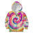 We Are All Human LGBT Kid Hoodie Skull Tie Dye - Wonder Print Shop
