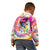 We Are All Human LGBT Kid Hoodie Skull Tie Dye - Wonder Print Shop